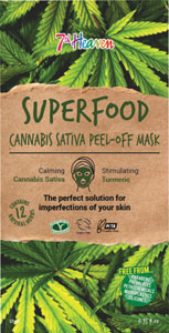 7th Heaven Superfood zlupovacia maska Cannabis 10 ml