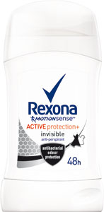 Rexona antiperspirant stick 40 ml Active protect + Invisible  - Teta drogérie eshop
