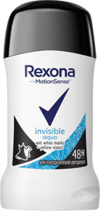 Rexona antiperspirant stick 40 ml Invisible Aqua - Teta drogérie eshop