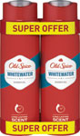 Old Spice sprchový gél whitewater 2 x 400 ml - Nivea Men sprchovací gél Extreme Wild Fresh Green 250 ml | Teta drogérie eshop