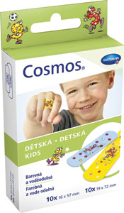 Cosmos náplasť Kids 2 veľkosti 20 ks  - Teta drogérie eshop
