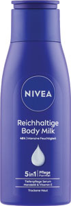 Nivea výživné telové mlieko Body Milk 75 ml