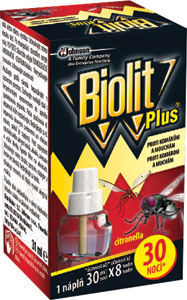 Biolit náplň do elektrického odparovača s vôňou citronelly 31 ml