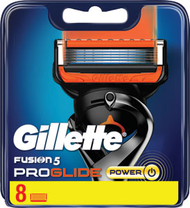 Gillette ProGlide Power náhradné holiace hlavice 8 ks - Gillette Mach3 strojček 8 náhradných hlavíc + gél na holenie Extra Comfort | Teta drogérie eshop