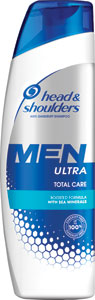 Head & Shoulders šampón Men ultra total care 270 ml - Schauma šampón na vlasy Power Volume 400 ml | Teta drogérie eshop