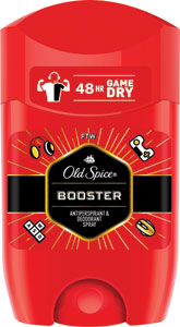 Old Spice tuhý antiperspirant Booster 50 ml - Axe dezodorant gélový dezodorant Leather & Cookies 50 ml | Teta drogérie eshop
