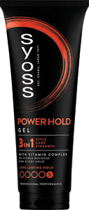 Syoss Men Power Hold gel 250 ml