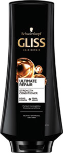 Gliss balzam na vlasy Ultimate Repair 370 ml - Nivea kondicionér Hairmilk Shine 200 ml | Teta drogérie eshop