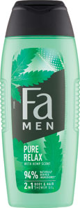 Fa MEN sprchovací gél Pure Hemp 400 ml - Palmolive sprchovací gél For Men Forest Fresh 500 ml | Teta drogérie eshop