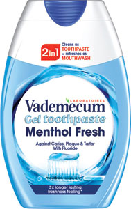 Vademecum 2v1 Menthol Fresh zubná pasta 75 ml