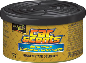 California Scents osviežovač vzduchu Golden State Delight 42 g  - Little Joe osviežovač vzduchu 3D Metallic Cedarwood | Teta drogérie eshop