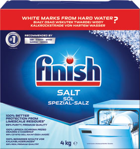Finish soľ do umývačky  4 kg - Somat oplachovací prostriedok Rinser XXL 1500 ml | Teta drogérie eshop