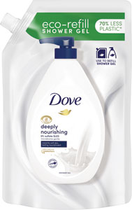 Dove vyživujúci sprchovací gél Deeply Nourishing náhradná náplň 720 ml