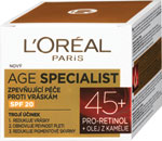 L'Oréal Paris denný krém proti vráskam Age Specialit 45+ 50 ml - Nivea Cellular remodelačný denný a nočný krém Hyaluron Filler Elasticity  2x50 ml | Teta drogérie eshop