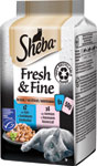 Sheba Fresh & Fine kapsičky losos a tuniak pre dospelé mačky 6 x 50 g - Teta drogérie eshop