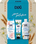 Dixi darčekový set Jemné pohladenie (sprchový krém + telové mlieko + gél na nohy) - Teta drogérie eshop