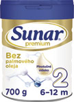 Sunar Premium 2 pokračovacie dojčenské mlieko 700 g