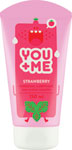 You & me lubrigačný gél Strawberry 150 ml - You & me lubrikované kondómy Strawberry 3 ks | Teta drogérie eshop