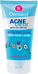 Dermacol pleťový peeling Acne Clear s Tea Tree olejom a jojobou 150 ml - Ellie Young Anti-acne čistiaca maska 2x8 ml | Teta drogérie eshop