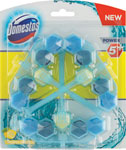 Domestos WC blok Power 5+ Turquoise Water 3 ks Trop - Duck Fresh Discs First Kiss Flowers 1+36 ml | Teta drogérie eshop