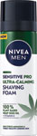 Nivea Men pena na holenie Sensitive Hemp 200 ml - Gillette Series pena na holenie Sooting 200 ml  | Teta drogérie eshop