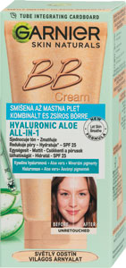 Garnier Hyaluronic Aloe BB krém All-in-1 Oil Free svetlý odtieň 50 ml