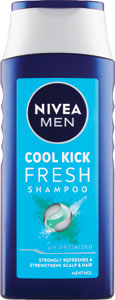 Nivea Men šampón Cool 250 ml - Nature Box Men šampón na vlasy Walnut 385 ml | Teta drogérie eshop