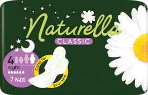 Naturella Classic hygienické vložky Night 7 ks