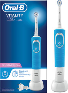 Oral B elektrická kefka Vitality Blue Sensi Ultrathin - Teta drogérie eshop