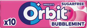 Orbit Bubblemint dražé 14 g - Čunga Lunga žuvačky Magic Stickies 28 g | Teta drogérie eshop