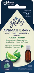 Glade Aromatherapy esenciálny olej do difuzéra Cool Mist Moment of Zen náhradná náplň 17,4 ml