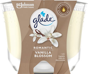 Glade Maxi sviečka Romantic Vanilla Blossom 224 g