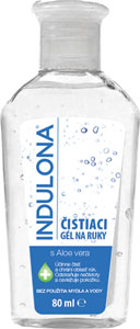 Indulona čistiaci gél na ruky s aloe vera 80 ml