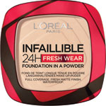 L'Oréal Paris make-up púder Infaillible 20  - Dermacol púder Acnecover Shell č. 2 | Teta drogérie eshop