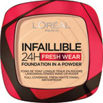 L'Oréal Paris make-up púder Infaillible 40  - Dermacol púder Acnecover Shell č. 2 | Teta drogérie eshop