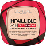 L'Oréal Paris make-up púder Infaillible 180  - Dermacol púder a make-up 2v1 24H dlhotrvácny č. 03 | Teta drogérie eshop