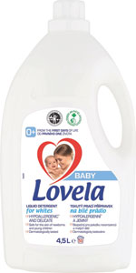 Lovela Baby tekutý prací prípravok na bielu bielizeň 4,5 l / 50 PD