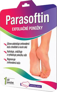 Parasoftin exfoliačné ponožky - Teta drogérie eshop