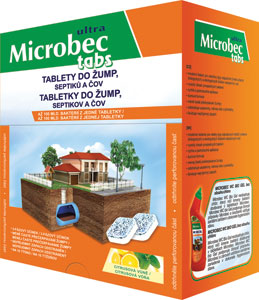Bros Microbec tabletky do žúmp, septikov a ČOV 20 g - Teta drogérie eshop