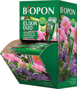 BOPON elixír duo univerzálne 35 ml - BOPON gélové hnojivo na muškáty 500 ml | Teta drogérie eshop