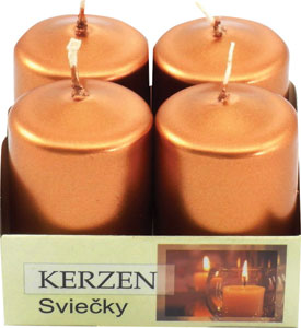 Sviečka adventná medená 4 ks 240 g