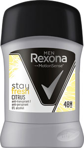 Rexona antiperspirant stick 50 ml MEN Citrus - Teta drogérie eshop