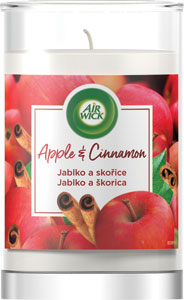 Air Wick vonná sviečka XXL Apple & Cinnamon 310 g - Teta drogérie eshop