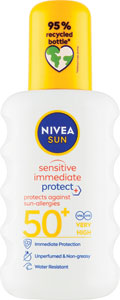 Nivea Sun Sensitive sprej na opaľovanie OF 50+ 200 ml