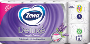 Zewa Deluxe toaletný papier 3-vrstvový Levander Dreams 8 ks