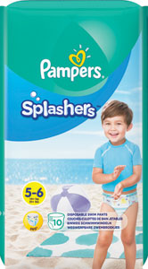 Pampers Splasher plienky na plávanie veľkosť 5-6 10 ks