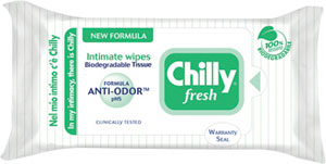 Chilly obrúsky pre intímnu hygienu Fresh 12 ks