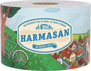 Harmasan toaletný papier 2-vrstvový 69 m 1 ks - Teta drogérie eshop
