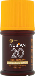 Nubian vodeodolný olej na opaľovanie OF 20 60 ml - Teta drogérie eshop