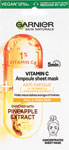 Garnier ampulková textilná maska s Vitamínom C a výťažkom z ananásu - Teta drogérie eshop